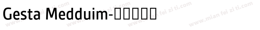 Gesta Medduim字体转换